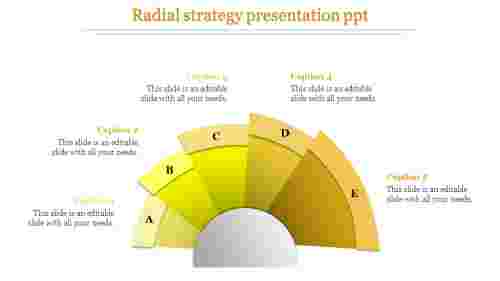 strategy presentation ppt-Radial strategy presentation ppt-Yellow